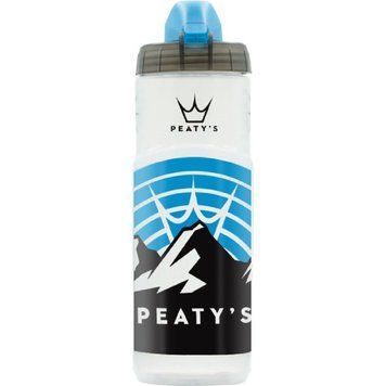 Фляга Peaty's x Fidlock Lockin Bottle, Mountains / Clear, 600ml PBTL-MTN-CLR-600-12 фото