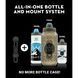 Фляга Peaty's x Fidlock Lockin Bottle, Mountains / Clear, 600ml PBTL-MTN-CLR-600-12 фото 9