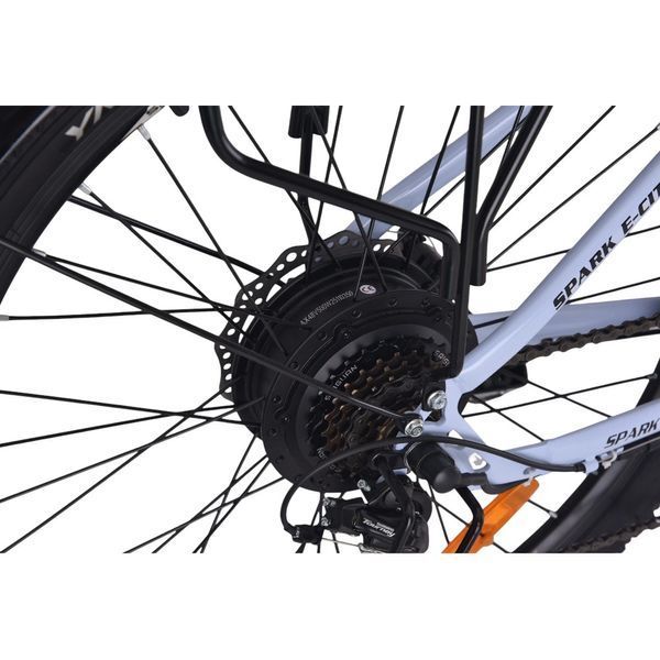 Велосипед з електромотором SPARK E-CITY EASY WAY 17" 48V/500W/12,5Ah Блакитний 239958 фото
