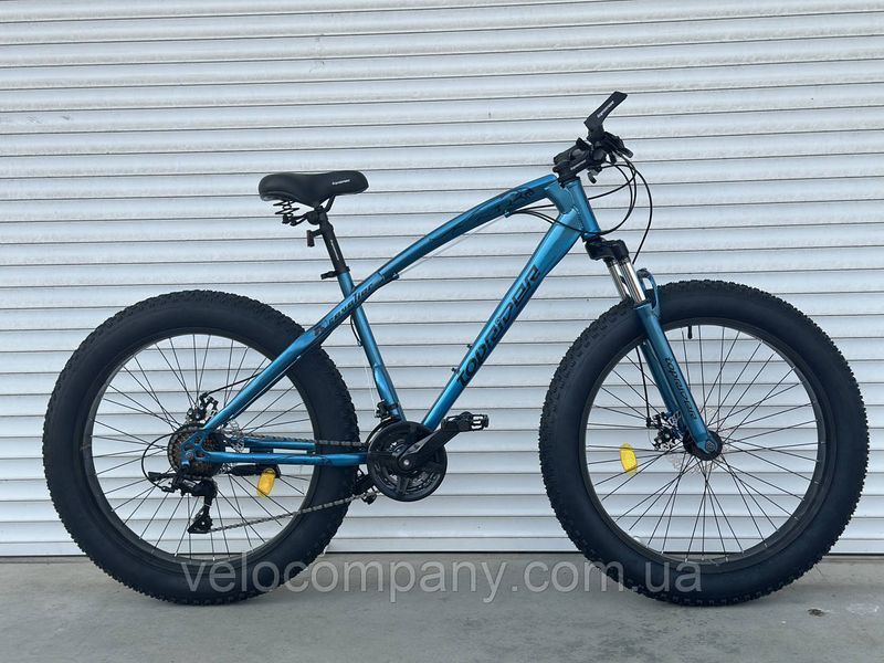 Велосипед Фетбайк (Fatbike) Toprider 215 26" синій Fatbike215 26"/17 синій фото