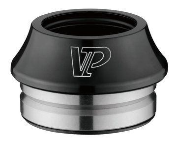 Кермова колонка 1-1/8" VP VP-F202AC інтегрована, D 41.8mm, вальниці картриджні MH-p08, алюмін., Анодіровка чорна HSE-72-72 фото