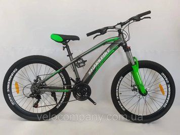 Гірський велосипед Shark Bike 2602 26" рама 16 сірий 2602 26/16 сірий фото