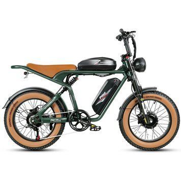 Електровелосипед Samebike M20 III 2000W 48V 36Ah, колеса 20", з ручкою газу, зелений SMB-M20-III-green фото