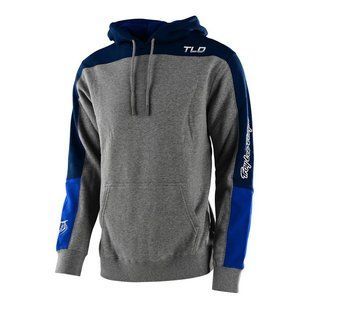 Худі TLD Holeshot Pullover Hoodie Heather [Gray/Blue] S 731086022 фото