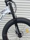 Велосипед Фетбайк (Fatbike) Toprider 620 26" білий Fatbike 620 26"/17 білий фото 4