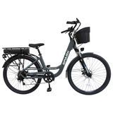 Велосипед з електромотором SPARK E-CITY COMFORT 18" 48V/500W/12,8Ah Темно-сірий 218747 фото