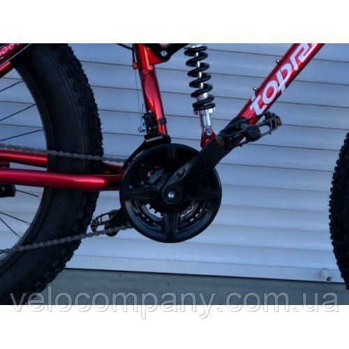 Велосипед Фетбайк (Fatbike) Toprider 620 26" червоний Fatbike 620 26"/17 черв фото