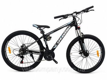 Гірський велосипед Shark Bike 27501 27.5" рама 13.5 чорний 27501 Al 27.5/13.5 чорний фото