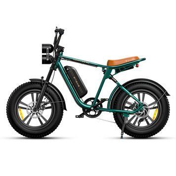 Електровелосипед фетбайк ENGWE M20 1000W 48V 13Ah, колеса 20", зелений En-M20-green фото