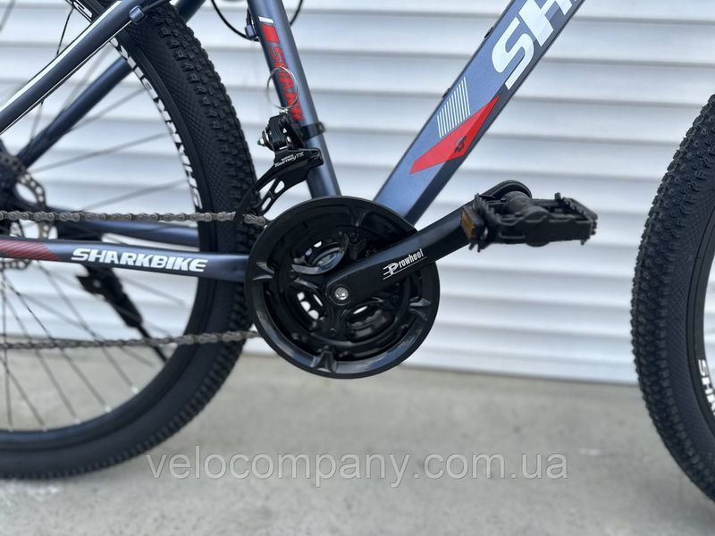 Гірський велосипед Shark Bike 27501 27.5" рама 13.5 чорний 27501 Al 27.5/13.5 чорний фото