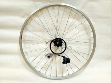 Колесо 28" на толстой спице + планетарные втулки Shimano Nexus Inter-3 SG-3C41 / Обед алюминий. 3143900800 фото