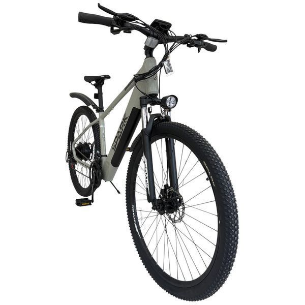 Велосипед з електромотором SPARK E-MTB SHADOW 17" 48V/500W/12,8Ah Сірий 239956 фото