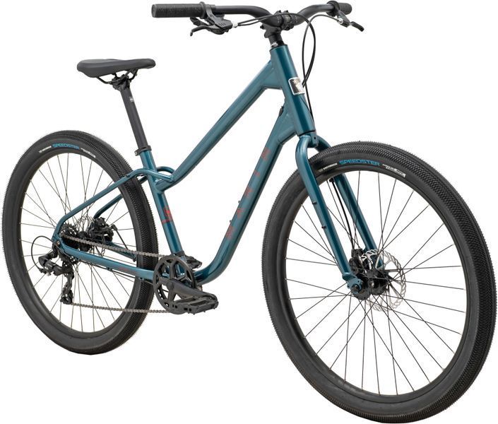 Велосипед 27,5" Marin Stinson 1 рама - S Gloss Blue/Orange/Charcoal/Red A5 SKE-60-74 фото