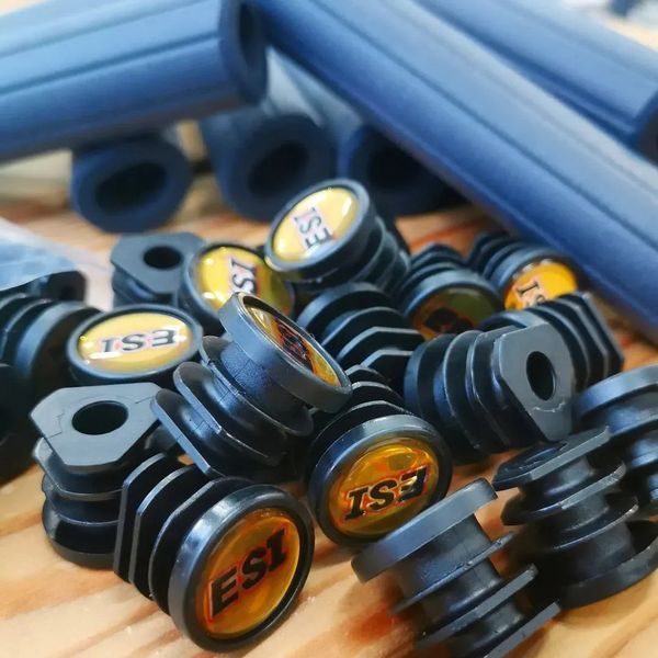 Заглушки керма ESI Bar Plug Yellow, жовті BP1YL фото