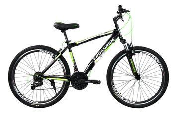 Велосипед CROSSRIDE SHARK 26" MTB рама 15" Черно-зеленый 3143900609 фото