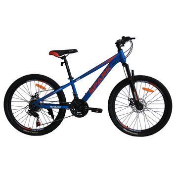 Велосипед SPARK RIDE (колеса - 24", сталева рама - 12") Синій 238406 фото