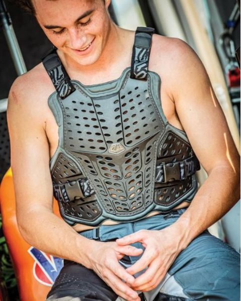 Захист тіла TLD ROCKFIGHT CHEST PROTECTOR [RED] XS/S 582003021 фото