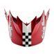 Мото шолом TLD GP PRO HELMET; FIFTY-50 [WHITE / RED] M 101356003 фото 7