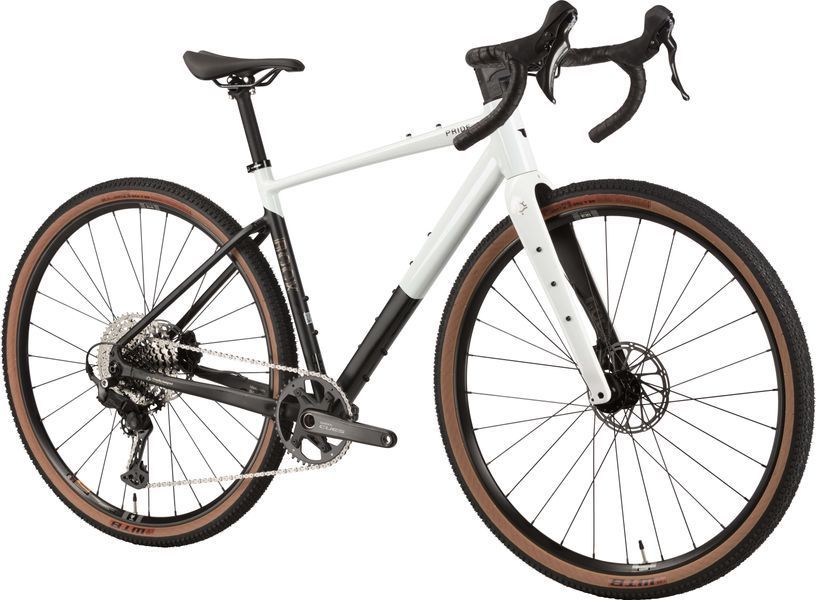 Велосипед 28" Pride ROCX 8.3 рама - S біло-чорний B6 SKE-40-70 фото