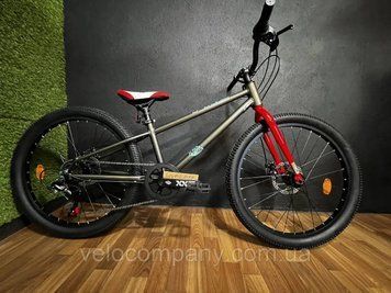 Підлітковий гірський велосипед Crosser Super light 24" рама 11.2 сіро-червоний Super light 24/11.2 с-чер фото
