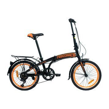 Велосипед складной CROSSRIDE 20 FLD ST "CITY FOLDING" Оранжевый 3143900682 фото