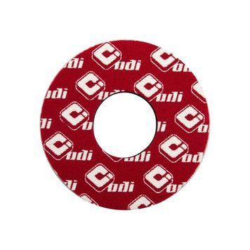 Кільця на грипи ODI Grip Donuts red w/ White Logos F70DNR фото