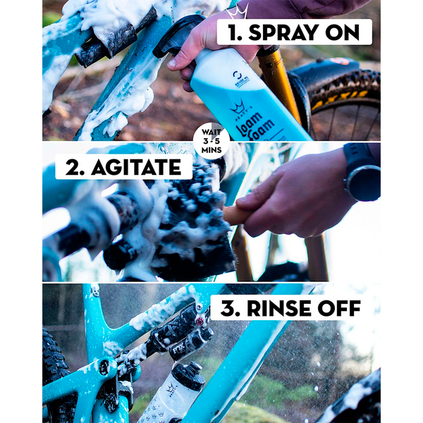 Набір для мийки Peaty's Gift Pack, Wash Degrease Lubricate Dry, шампунь 1L / шампунь концентрат 1L PGP-LFS-4 фото