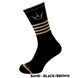 Шкарпетки Peaty's AW25 ShredSock - Band, Black/Brown, 10 PPW-SCK-BND-BL/BR-10 фото 1
