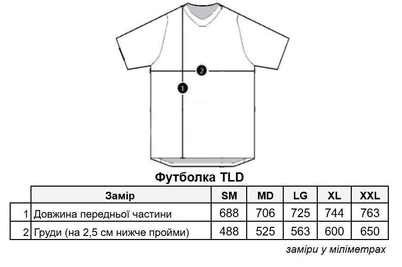 Футболка TLD SHORT SLEEVE TEE; STAMP OLIVE [HEATHER] S 701897002 фото