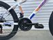 Гірський підлітковий велосипед Shark Bike 2401 24" рама 15 салатовий 2401 Al 24/15 салатовий фото 3