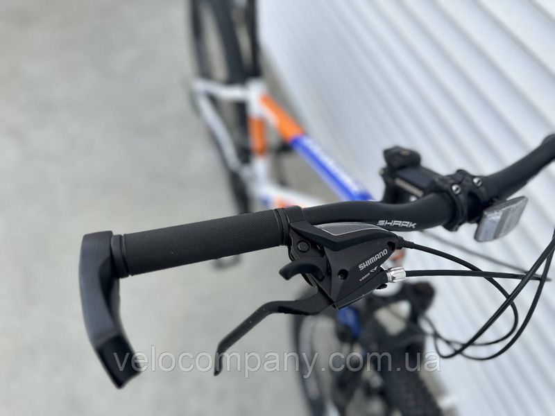Гірський підлітковий велосипед Shark Bike 2401 24" рама 15 салатовий 2401 Al 24/15 салатовий фото