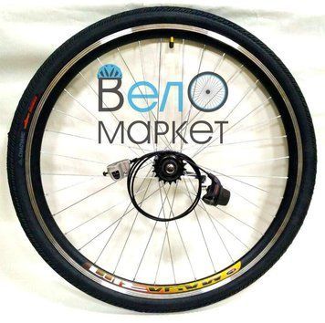 Колесо 28" на планетарной втулкой Shimano Nexus Inter-3 SG-3C41 с покрышкой и камерой 3143900789 фото