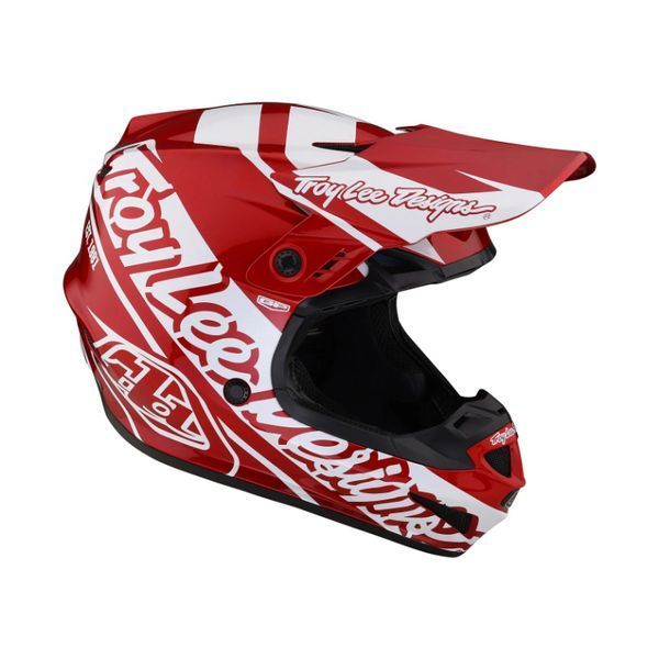 Мотошолом TLD GP HELMET SLICE [RED/ WHITE] XL 103217005 фото