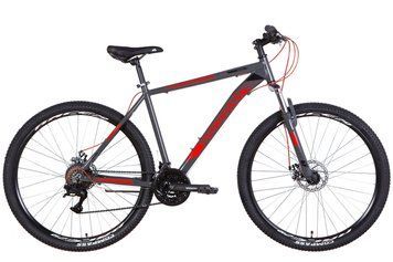Велосипед AL 29" DISCOVERY BASTION AM DD 2022 рама 19" Серо-красный 3143900801 фото