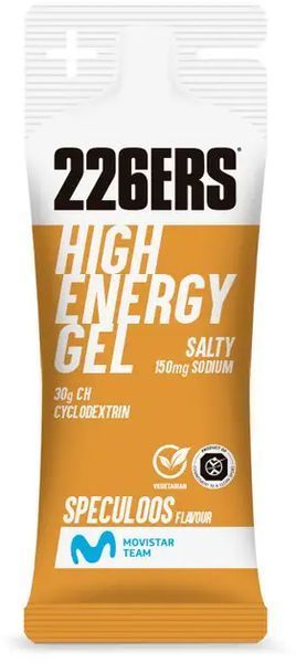 Гель 226ERS High Energy XS 30г вуглеводів пряне печиво 44г 32шт/уп 1408г SPRO-48-58 фото