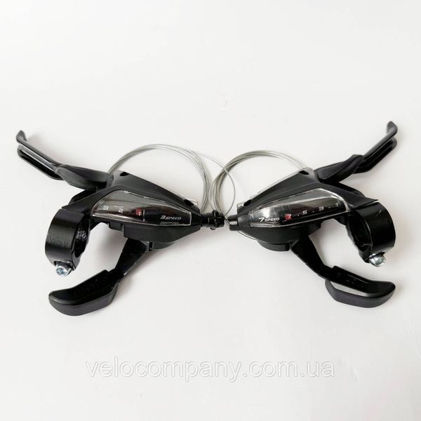 Моноблоки Shimano 3х7 швидкостей для велосипеда XMN019 фото