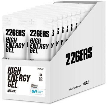 Гель 226ERS High Fructose 50г вуглеводів нейтральний 80г 24шт/уп 1920г SPRO-99-24 фото