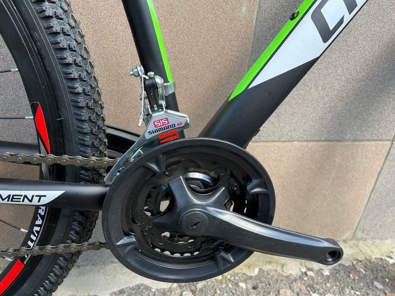 Велосипед 29" CROSSRIDE MADMAN рама 21" Черно-салатовый 3143900687 фото
