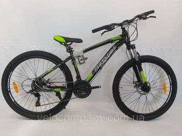 Гірський велосипед Shark Bike 2606 26" рама 16 салатовий 2606 Al 26/16 салатовий фото
