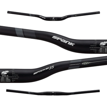 Кермо SPANK SPIKE 35 Vibrocore&trade;, 25R Black E03K35A25020SPK фото